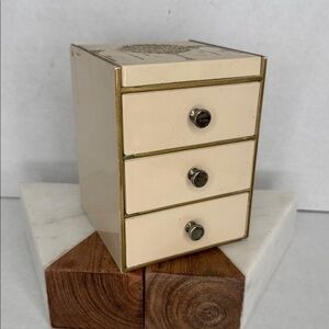 Vintage Otagari Japan Golden Mist Jewelry Box